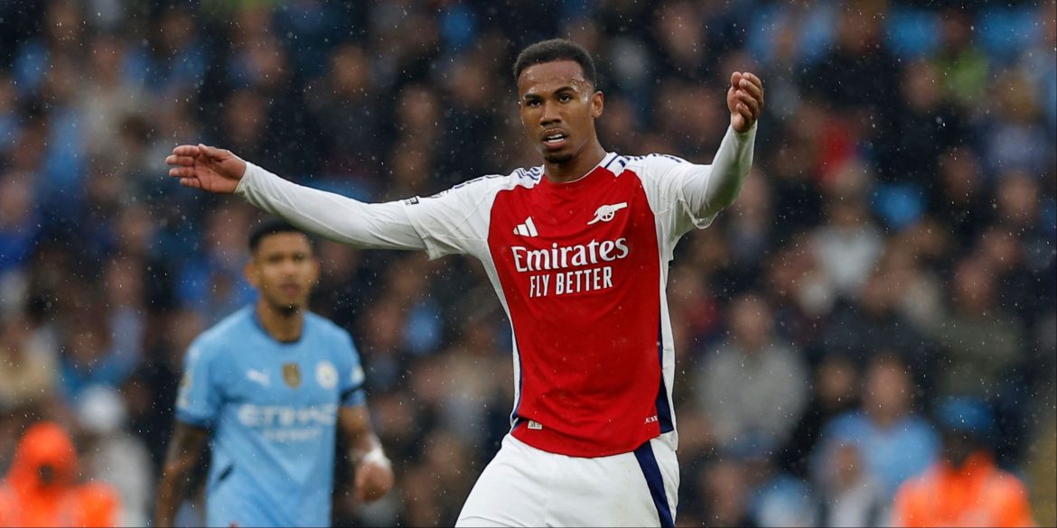 Alongside Gabriel: Arsenal star who made 0 passes all game bullied Man City