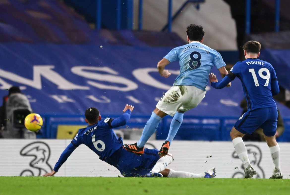 Ilkay Gundogan was Manchester City’s star against Chelsea